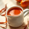 Groente jus voor over vlees