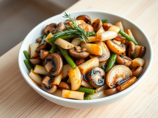 Groentenwok met balsamico