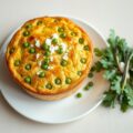 Groentesoufflé met feta en ricotta