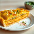 Groentetaart met Indiase kruiden