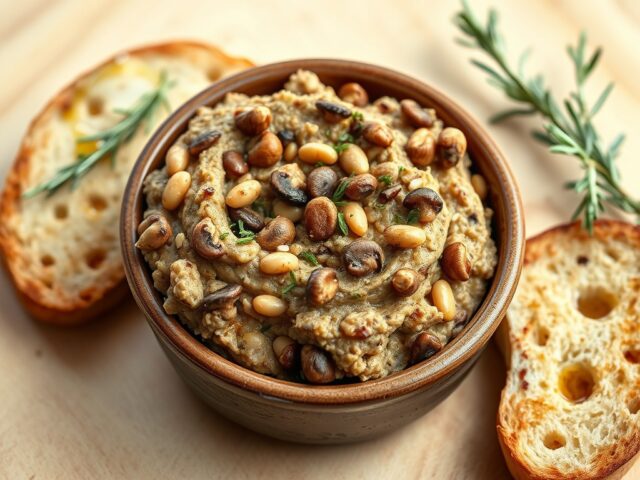 Grove champignonpaté