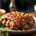 Gyros gehaktbrood uit de oven