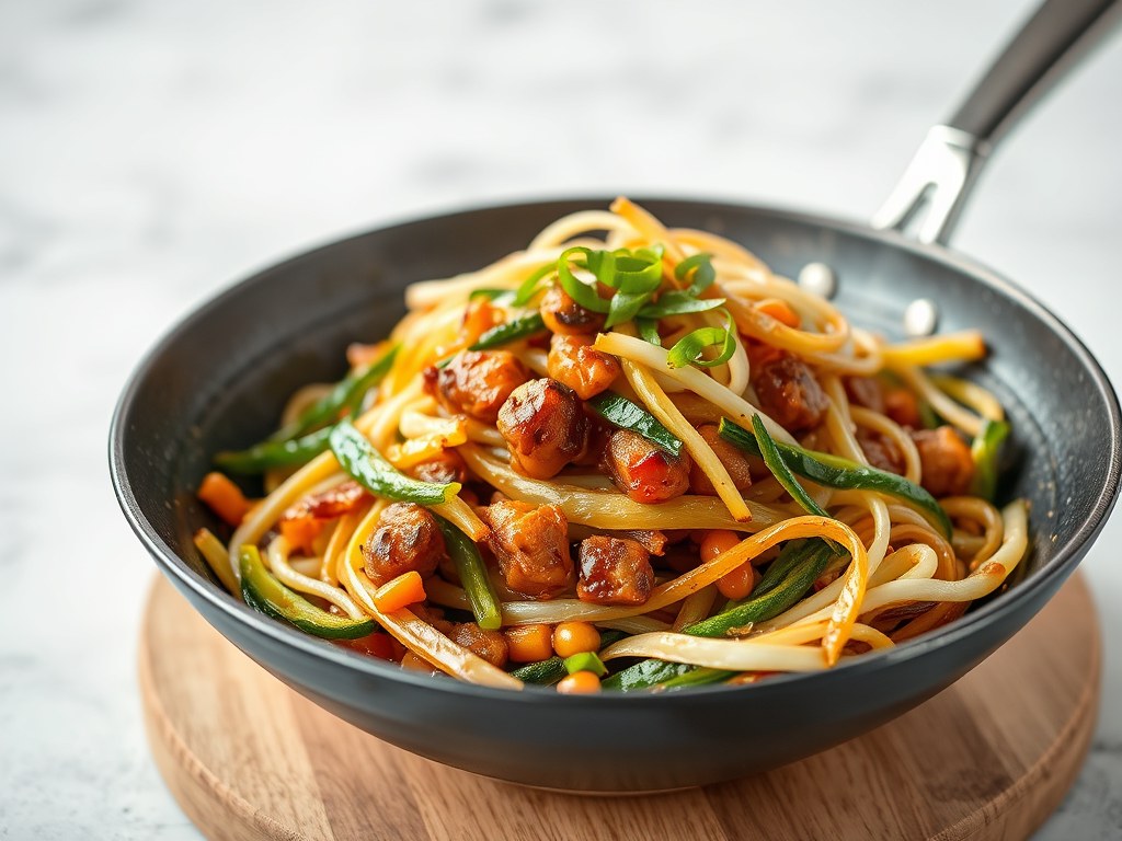 Gyuniku teriyaki, AI-gegenereerde illustratie