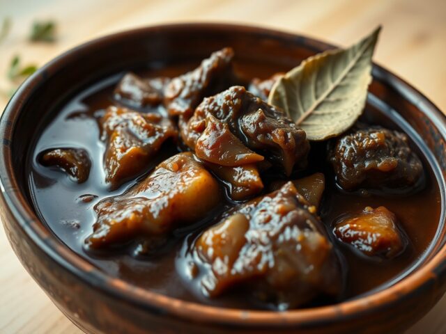 Hachee balsamico