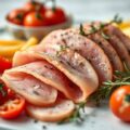 Ham assorti met gedroogde tomaten uit Julienne