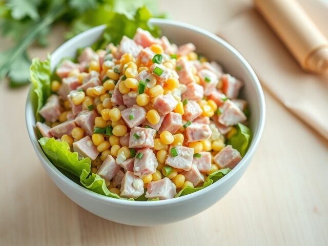 Ham maïssalade