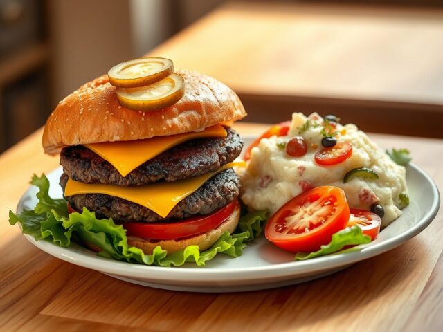 Hamburgers met stoemp