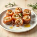 Hamrolletjes met geitenkaas