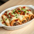 Hamrolletjes met paddestoelen