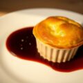 Hamsoufflé met maderasaus