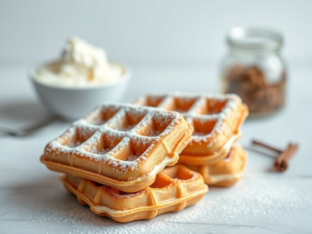 Harde wafels — AI-gegenereerde illustratie