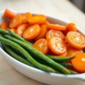 Haricots verts et carottes vichy