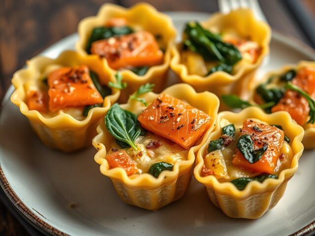 Hartig pasteitje met gerookte zalm