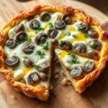 Hartig taartje van champignons en ( zie opm)