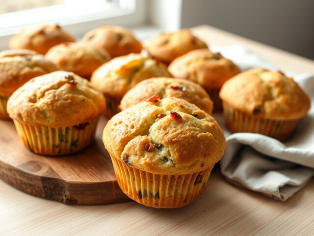 hartige italiaanse muffins