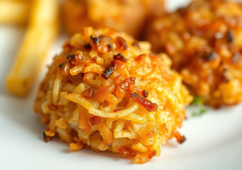 Hashbrowns, AI-gegenereerde illustratie