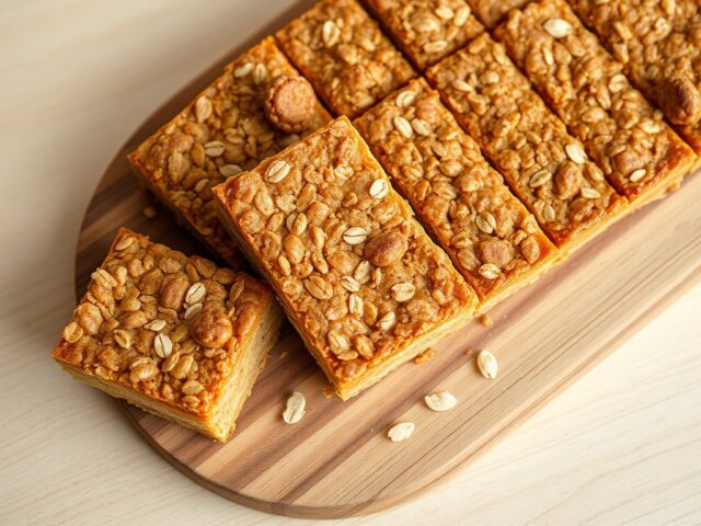 Havermoutkoek uit de oven