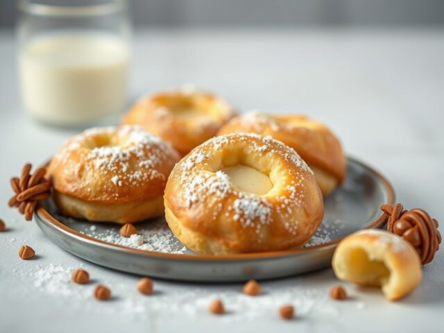 Havermoutkoekjes — AI-gegenereerde illustratie