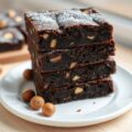 Hazelnoot-chocolade Brownies