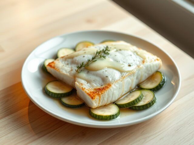 Heilbotfilet in de oven