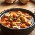 Herfstbestendige, pikante kip-goulash