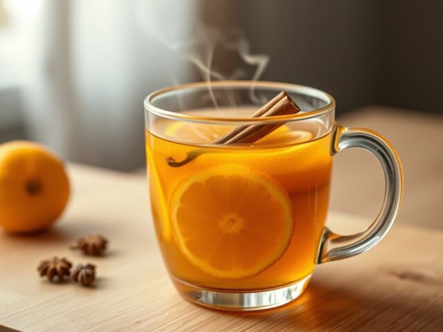 Hete citrusdrank