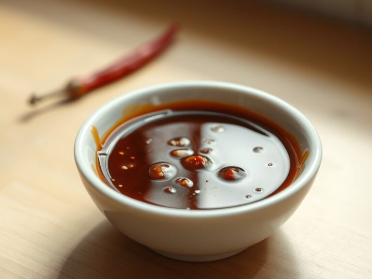Hete ketjap saus