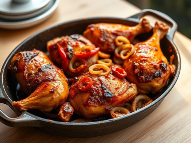 Hete kip uit de oven