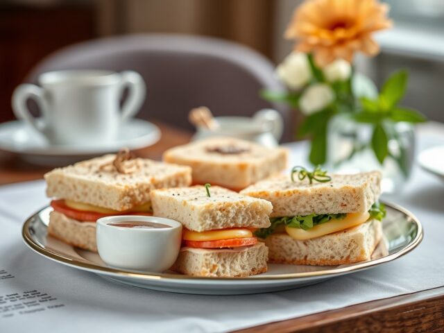 High Tea β AI-gegenereerde illustratie