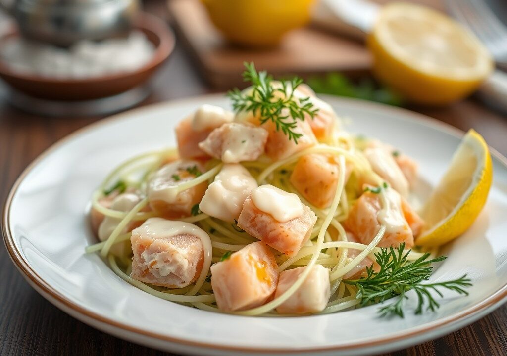 Hollandse vissalade, AI-gegenereerde illustratie
