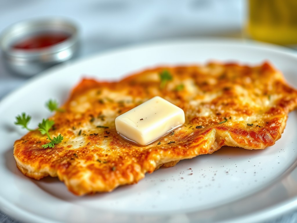 Holsteiner schnitzel, AI-gegenereerde illustratie