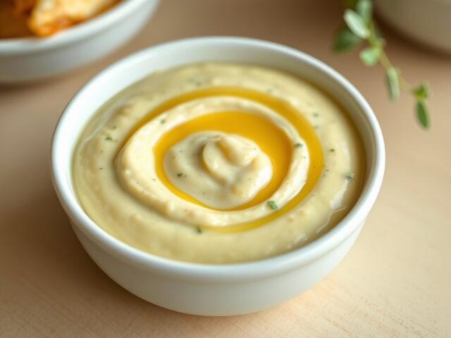 Honing-knoflook allioli (aioli)