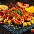 Hot prawns