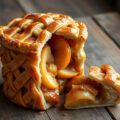 Huisgemaakte appeltaart van western cuisine