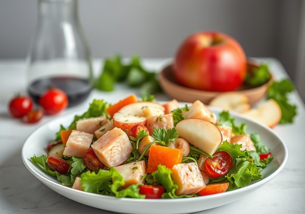 Huzaren salade, AI-gegenereerde illustratie