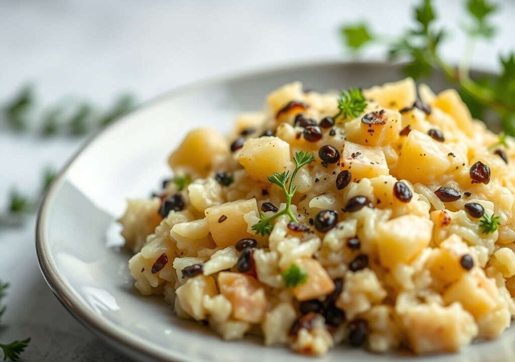 Ierse Colcannon, AI-gegenereerde illustratie