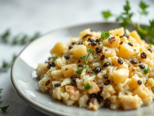 Ierse Colcannon — AI-gegenereerde illustratie