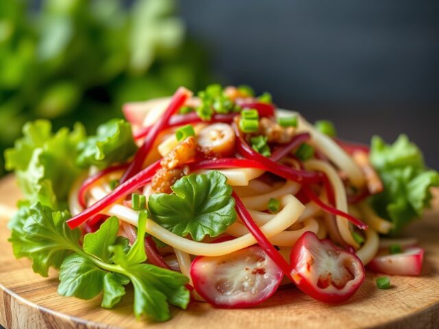 IJsberg Salade uit Zuid-Korea — AI-gegenereerde illustratie
