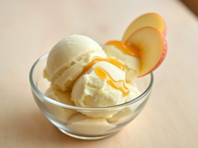 IJsje van thee, appel en gember