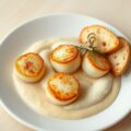 In de oven gegaarde coquilles (zieopm)