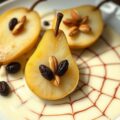 In spinnenweb gevangen egeltjes