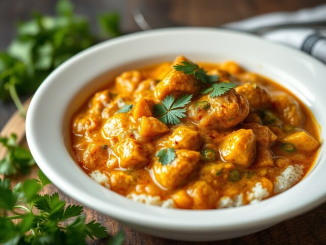 India curry — AI-gegenereerde illustratie