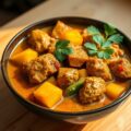 Indiaas ananas kokos stoofpotje