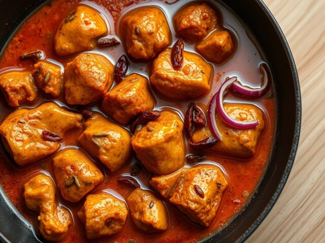 Indiase kip met garam masala en yoghurt