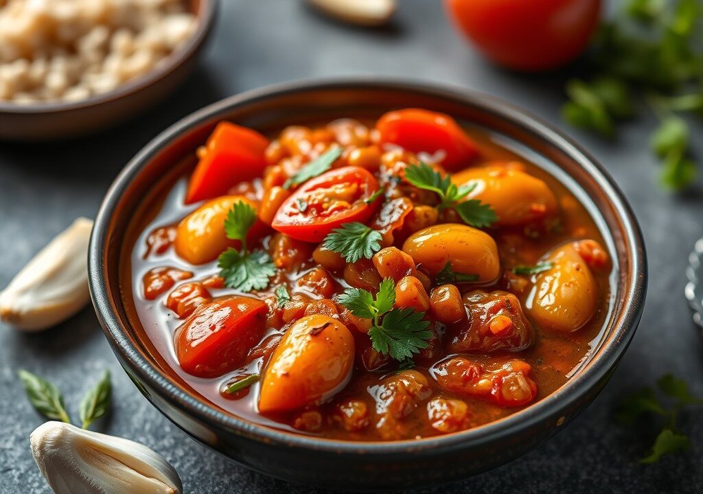 Indiase saus, AI-gegenereerde illustratie