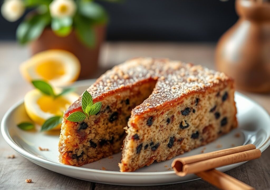 Indische cake — AI-gegenereerde illustratie