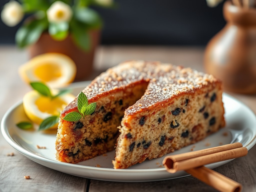 Indische cake, AI-gegenereerde illustratie