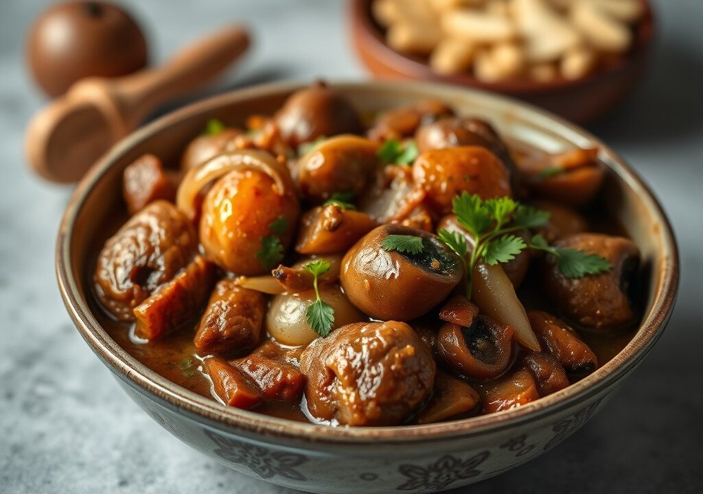 Indische stoofpot — AI-gegenereerde illustratie