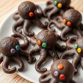 Inktvissen van chocolade