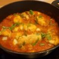 Involtini van kipfilet met mozzarella in tomatensaus